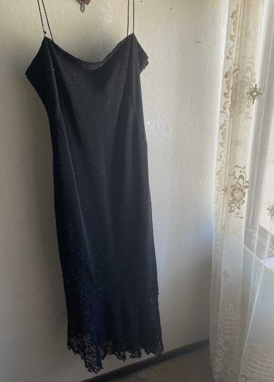 Vintage lillie ruby Embroidered Sequins dress Size 8